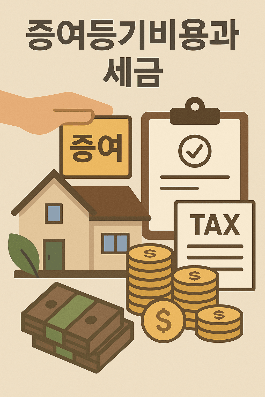 증여등기비용과 세금