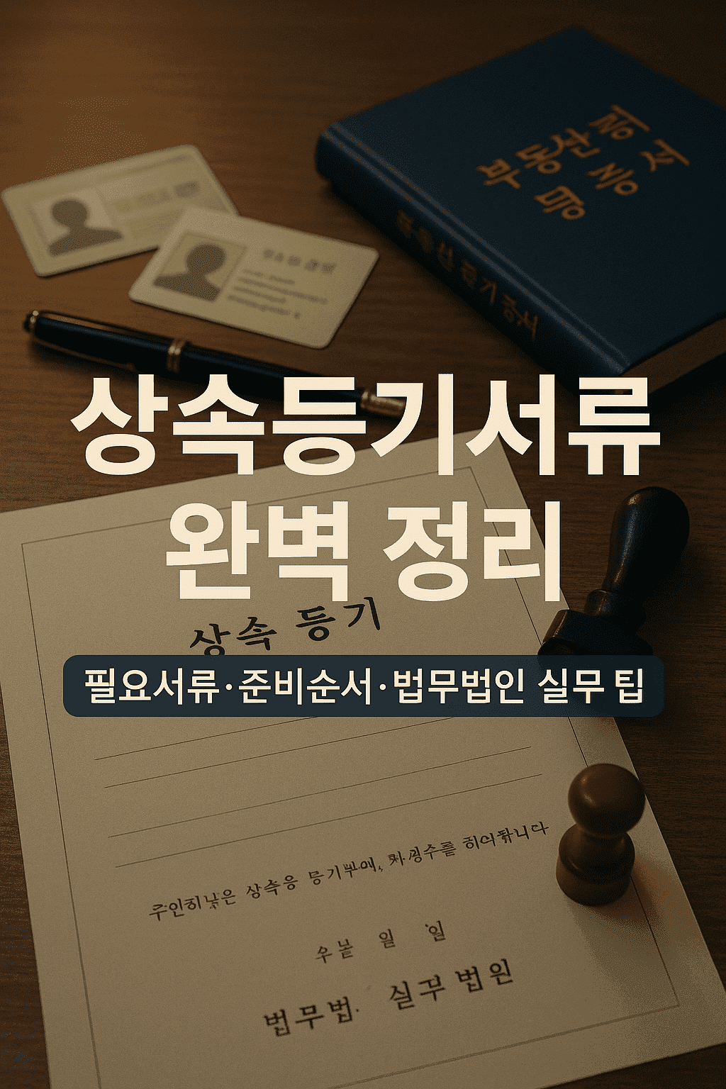 상속등기서류 완벽정리