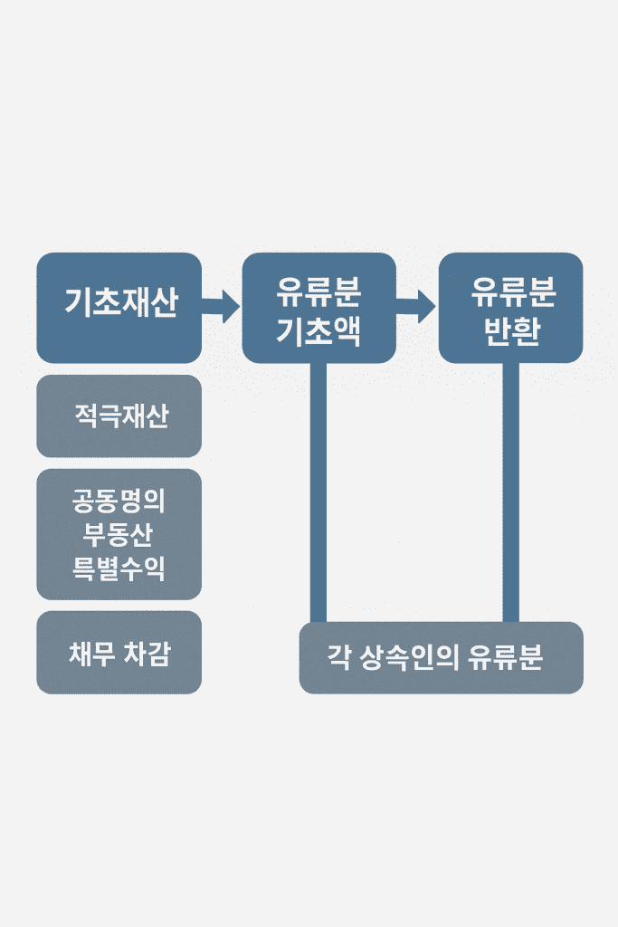 유류분반환다이어그램