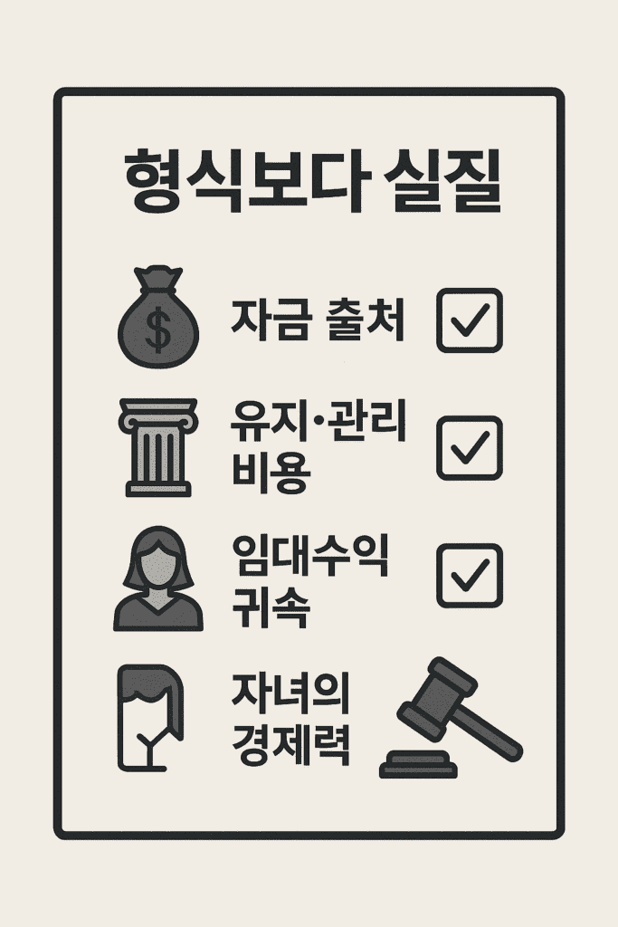 형식보다 실질