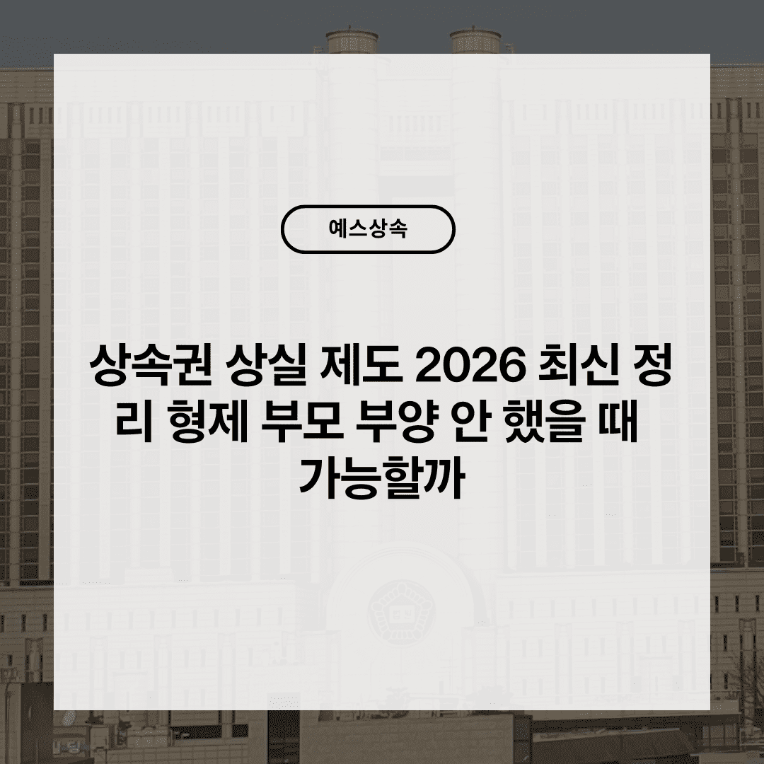 상속권 관련 질문이 있는 이미지